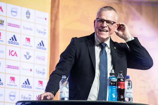 Head coach Janne Andersson of the Swedish national football