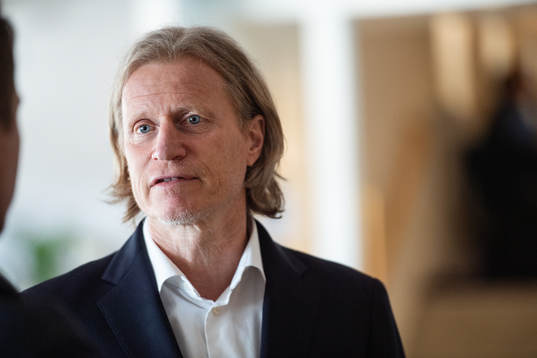 Team manager Stefan Pettersson of the Swedish national