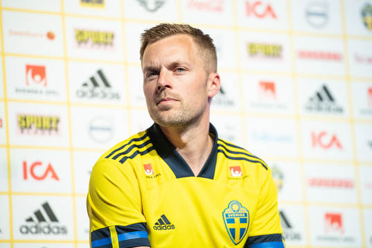 Sebastian Larsson of the Swedish national football team