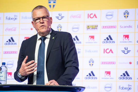 Head coach Janne Andersson of the Swedish national football
