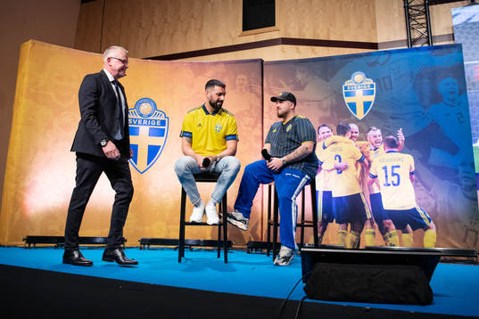 Head coach Janne Andersson of the Swedish national football