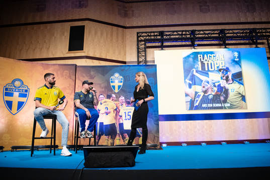 Artists Anis Don Demina and Sami with Kristin Kaspersen