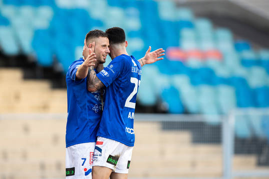 Trelleborgs Petar Petrovic jublar