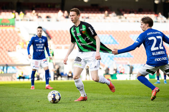 GAIS Julius Lindberg och Trelleborgs Johan Blomberg