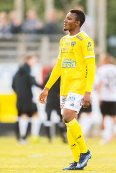 Falkenbergs Umar Bala Muhammed deppar