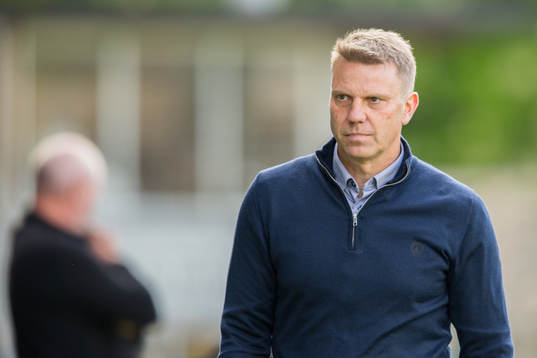 Falkenbergs tränare Hans Eklund