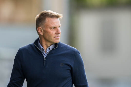 Falkenbergs tränare Hans Eklund