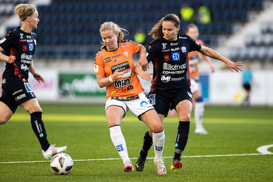 Kristianstads Mathilde Janzen och Linköpings Emma