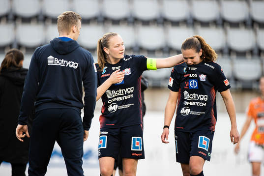 Linköpings Emma Lennartsson och Frida Leonhardsen Maanum