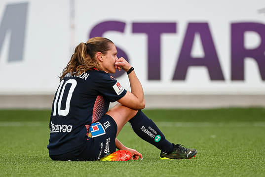 Linköpings Emma Lennartsson deppar