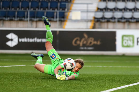 Linköpings målvakt Cajsa Andersson
