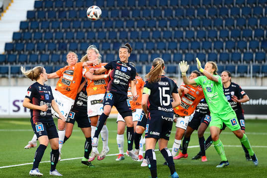 Spel framför Linköpings mål