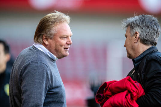 Helsingborgs tränare Jörgen Lennartsson och