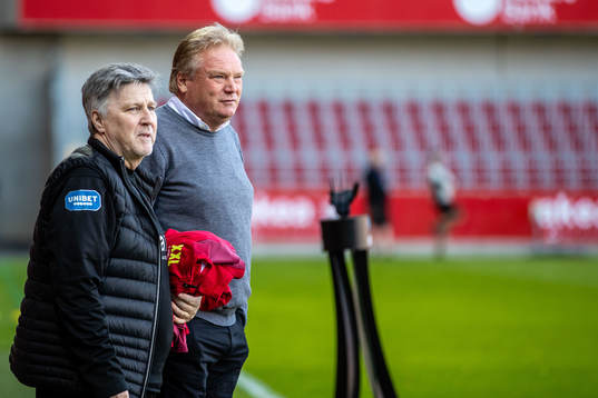 Helsingborgs tränare Jörgen Lennartsson och