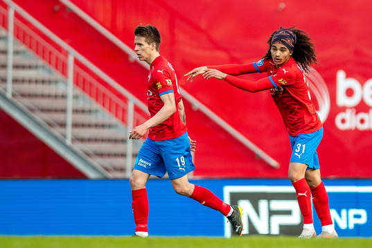 Helsingborgs Bödvar Bödvarsson och Adam Kaied