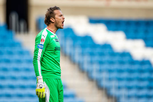 Helsingborgs målvakt Anders Lindegaard