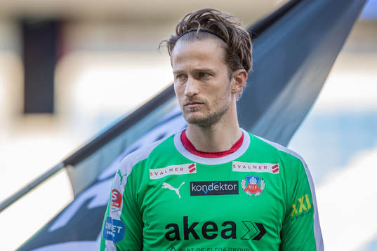 Helsingborgs målvakt Anders Lindegaard