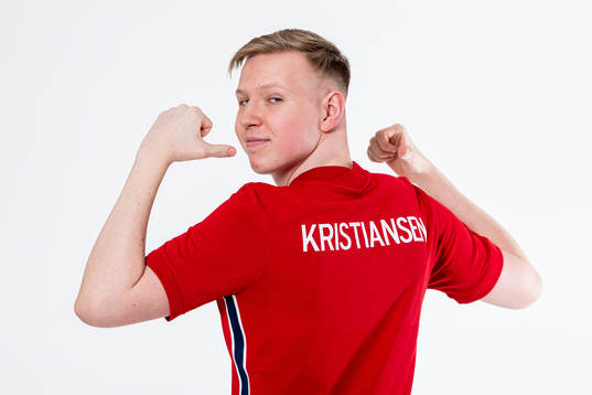 Magnus Myhrhaug Kristiansen of the Norwegian e-sport