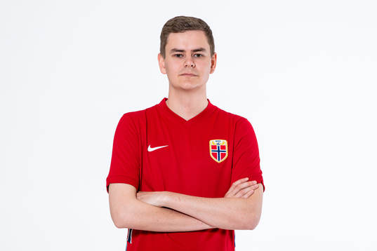 Anders Rasmussen of the Norwegian e-sport national team