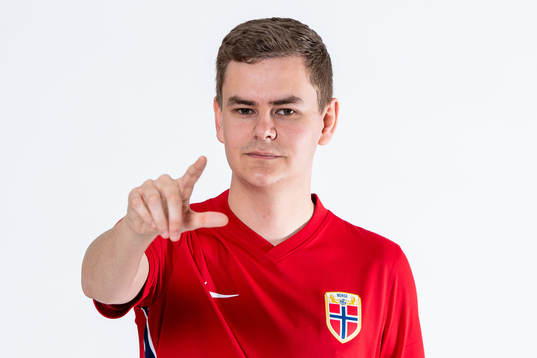 Anders Rasmussen of the Norwegian e-sport national team