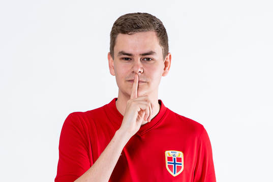 Anders Rasmussen of the Norwegian e-sport national team
