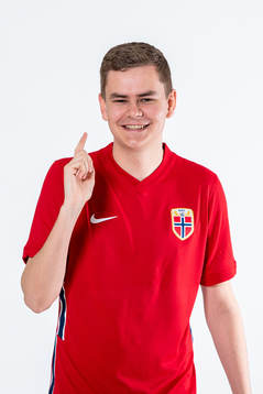 Anders Rasmussen of the Norwegian e-sport national team