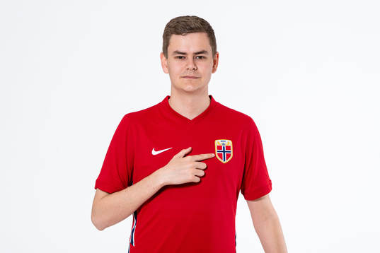 Anders Rasmussen of the Norwegian e-sport national team
