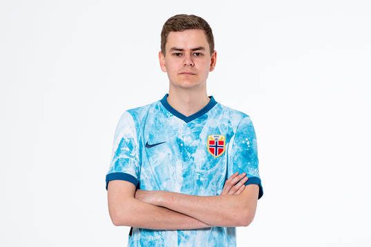 Anders Rasmussen of the Norwegian e-sport national team