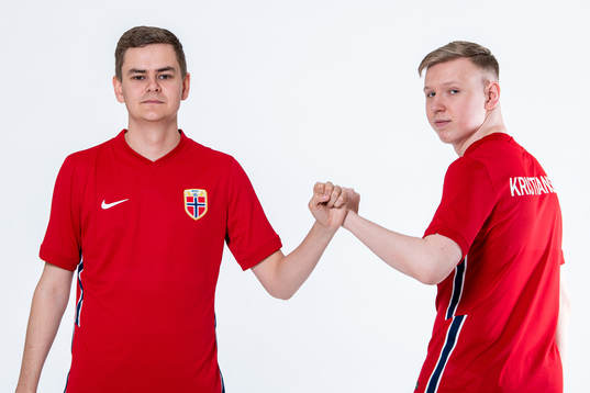 Anders Rasmussen and Magnus Myhrhaug Kristiansen of the