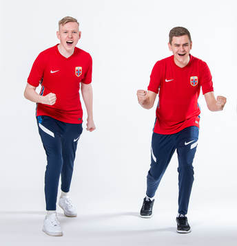 Magnus Myhrhaug Kristiansen and Anders Rasmussen of the