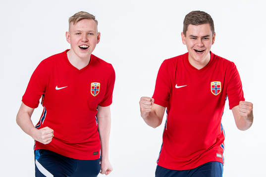 Magnus Myhrhaug Kristiansen and Anders Rasmussen of the