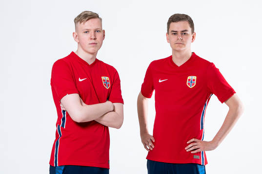Magnus Myhrhaug Kristiansen and Anders Rasmussen of the