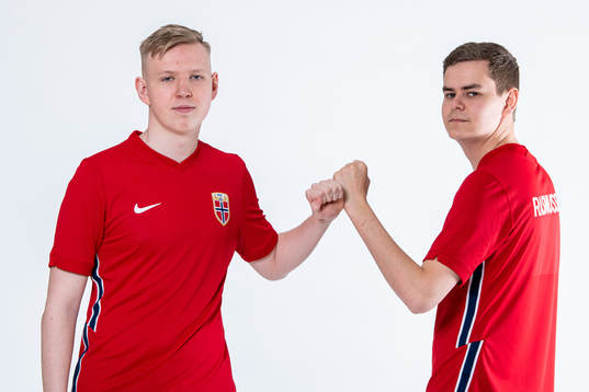 Magnus Myhrhaug Kristiansen and Anders Rasmussen of the