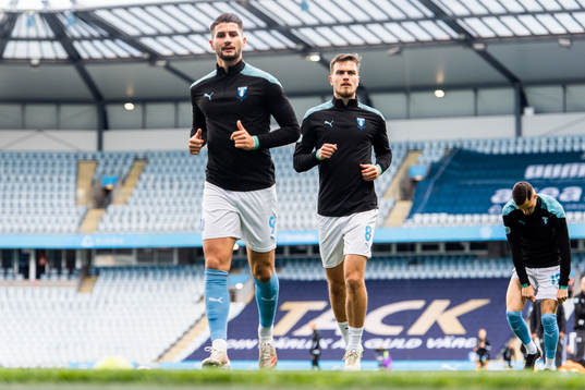 Malmö FFs Antonio Colak och Pavle Vagic