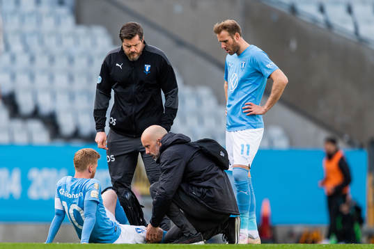 Malmö FFs Anders Christiansen får vård