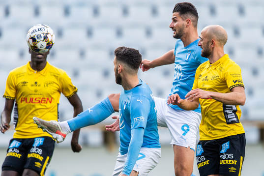 Malmö FFs Erdal Rakip och Antonio Colak