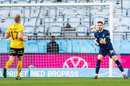 Malmö FFs målvakt Marko Johansson
