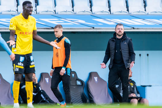 Elfsborgs manager Jimmy Thelin