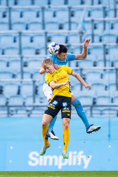 Malmö FFs Anel Ahmedhodzic och Elfsborgs Jeppe Møldrup