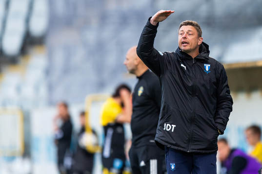 Malmö FFs huvudtränare Jon Dahl Tomasson