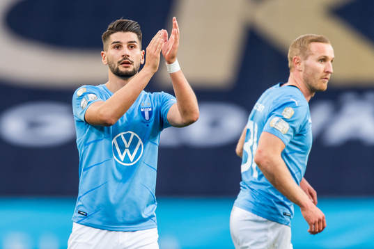Malmö FFs Antonio Colak tackar publiken