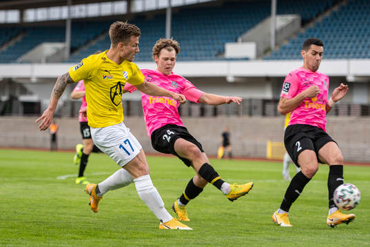 IFK Malmös Jesper Rindmo mot Lunds David Sax och Bozidar