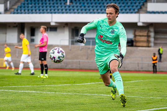 Lunds målvakt Isak Skarlund
