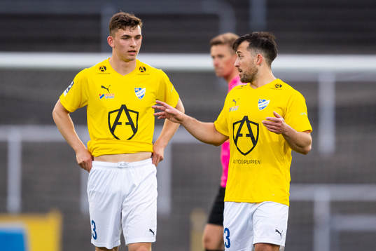 IFK Malmös Elliot Lindquist Nilsson och Gustav Hillstedt