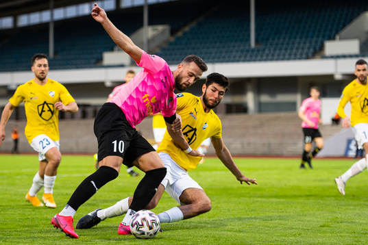 Lunds Dardan Mustafa mot IFK Malmös Geronimo Balint