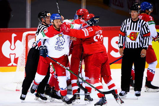 Tomas Zohorna of Czech Republic and Artyom Shvets-Rogovoi