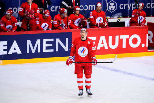Anton Burdasov of Russia  looks dejecter