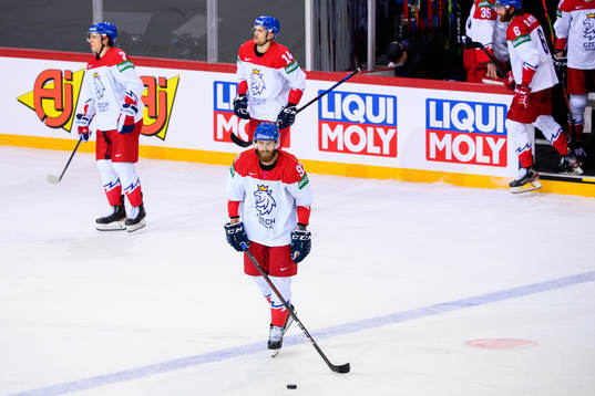 Jiri Sekac of Czech Republic looks dejected