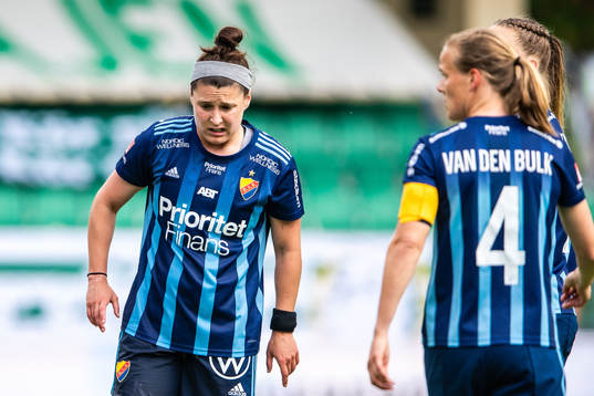 Djurgårdens Hayley Dowd och Michaela van