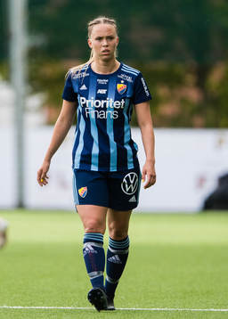 Djurgårdens Hanna Ekengren deppar